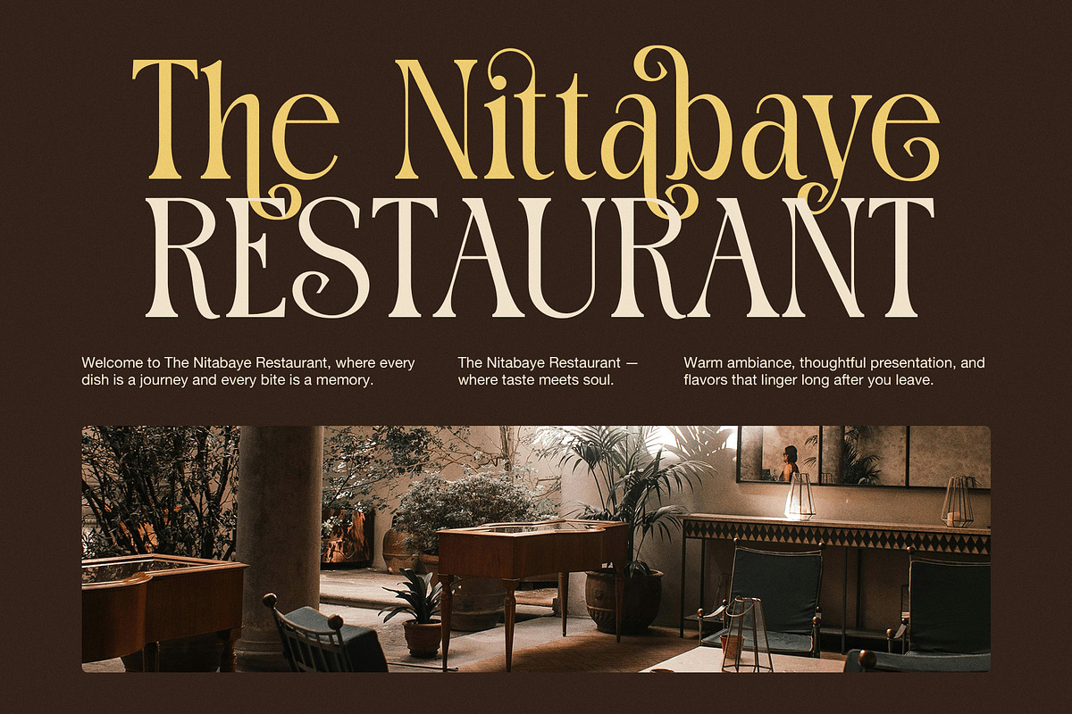 Galina Elegant Serif Font, a Serif Font by Elegant Font (Photo 3 of 8)