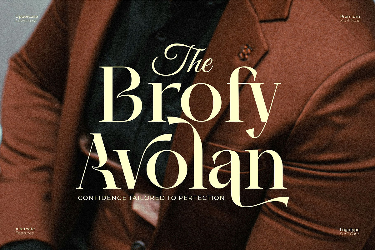 Kolagi ||  Modern Classy Serif Font, a Serif Font by Ermedia Studio (Photo 6 of 8)
