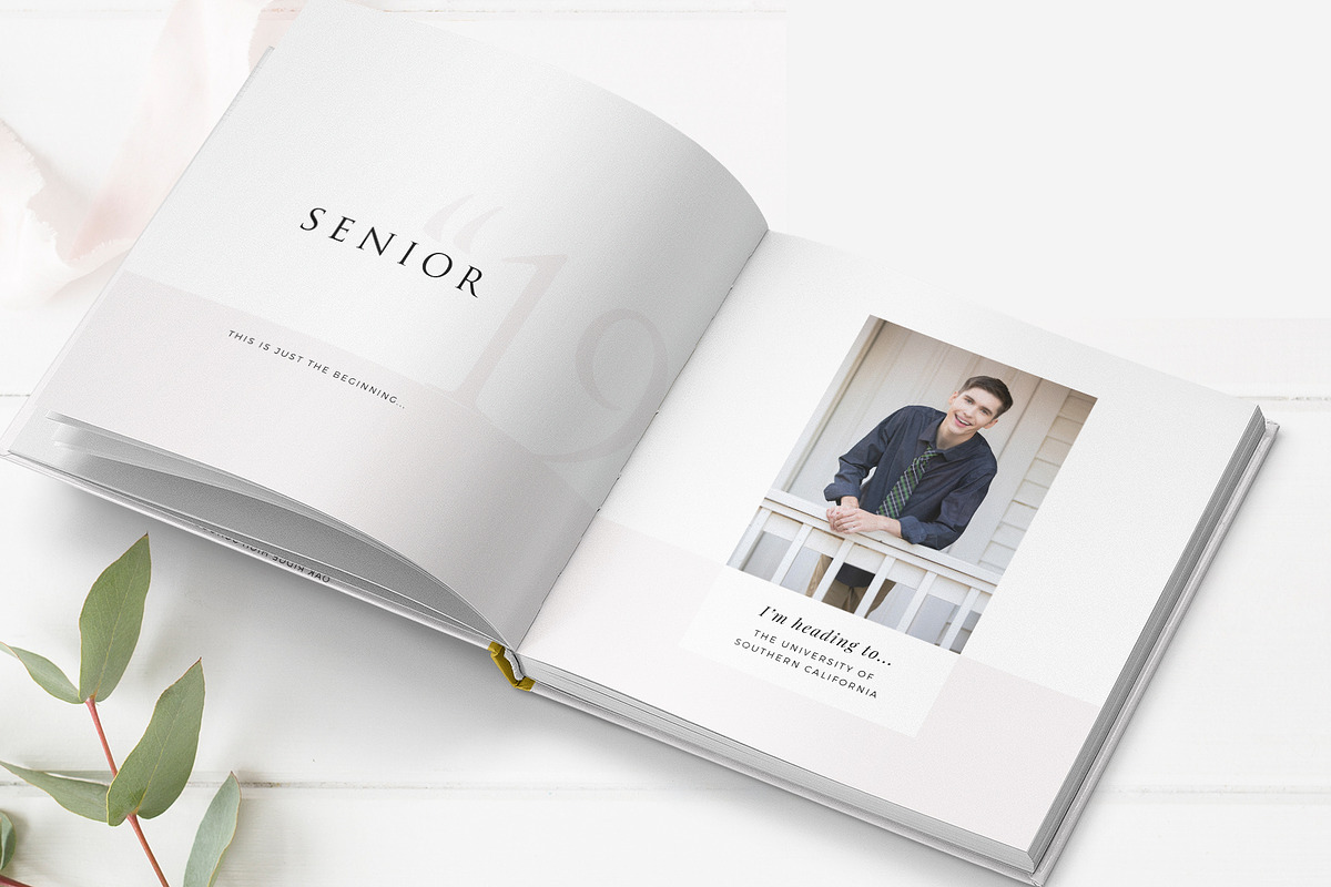 Graduation Photo Album Template, a Brochure Template by By Stephanie Design