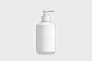 Spray Pump Bottle 3D Model, an Object 3D Model by Akebareee (Thumbnail 2 of 7)