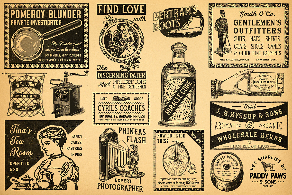 Vintage Newspaper Creator, a Brushes & More by The Artifex Forge (Photo 5 of 23)