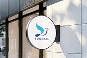 Modern Funeral Dove Logo Design, a Branding & Logo Template by HueNestify (Thumbnail 3 of 3)