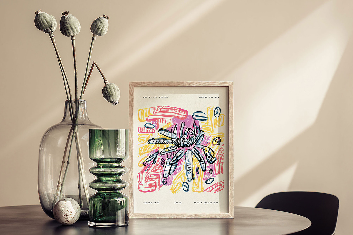 Scribbles Art | Poster Builder, an Object Graphic by KetteCreate (Photo 7 of 14)