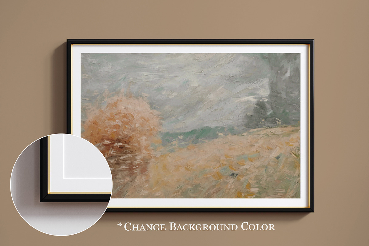 Black frame mockup close up, an Advertising Mockup by Artjafara (Photo 3 of 4)