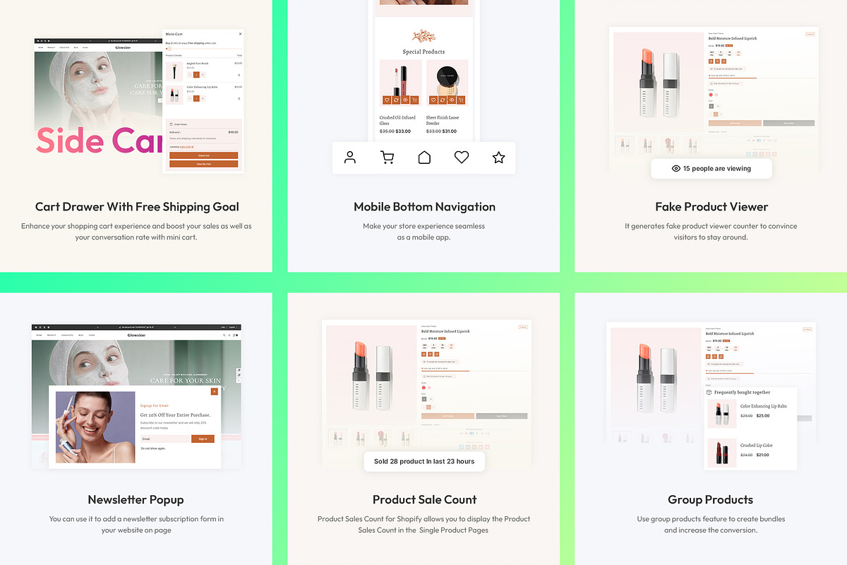 Beauty & Cosmetic | Shopify Theme preview 5