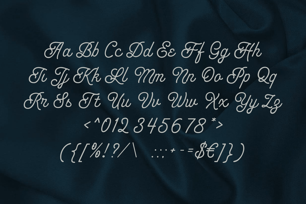 Modern Brush - Script And Sans Font, a Script Font by Luna Shop (Photo 2 of 7)