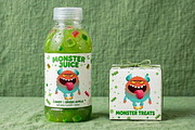 Donut Creatures- 6 Cute Monsters, a Decorative Illustration by D R A W K M A N (Thumbnail 6 of 9)