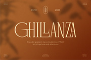 Ghillanza || Modern Serif Font, a Serif Font by Idea Studio (Thumbnail 1 of 5)