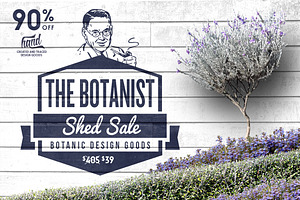 Botanic Shed Sale 90% Off