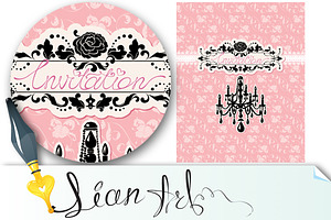 wedding invitation card, an Invitation Template by Lian-art