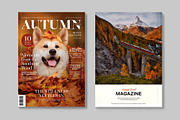 Autumn Fall Travel Magazine Template, a Brochure Template by BrandPacks (Thumbnail 5 of 6)