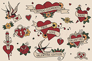 Tattoo Elements - Love Edition, an Illustration by BAD TASTE (Thumbnail 5 of 12)