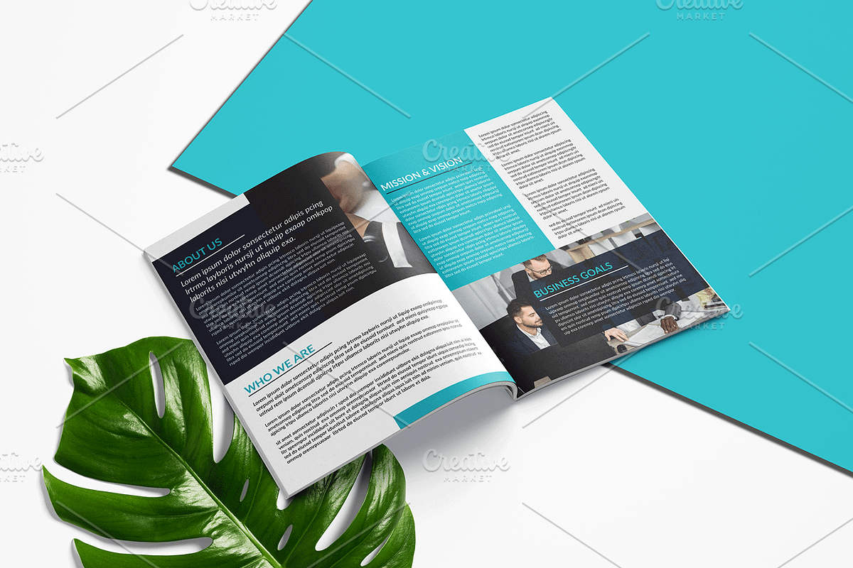 Company Profile Brochure - V04, a Brochure Template by Template Shop (Photo 5 of 9)