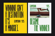 Clampdown - Ultra Condensed Sans, a Font by Indotype Foundry (Thumbnail 2 of 10)