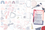 4 colors combinations of shapes, a Texture Illustration by marie dricot (Thumbnail 4 of 14)