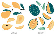 TROPICAL PARADISE patterns and friut, a Pattern Graphic by Lena Nikolaeva (Thumbnail 11 of 16)