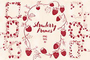 Whimsical Berry Fruit Bundle SVG PNG, a Food Illustration by Marie T (Thumbnail 5 of 36)