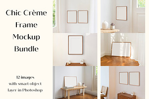 Minimalist Frame Mockup Bundle