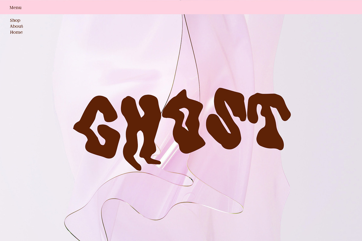 Les Fleurs a Wavy Fluid Font, a Sans Serif Font by Emma Make (Photo 5 of 6)