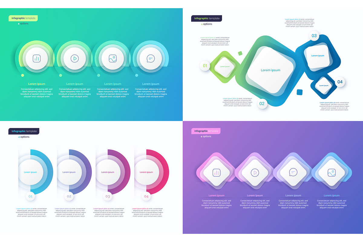 Abstract vector gradient, a Work Illustration by rikkyal