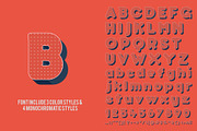 Baku - OTF color font, a Sans Serif Font by Pixnugget (Thumbnail 2 of 9)