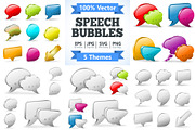 Collect Speech Bubbles, a Technology Illustration by TAlex (Thumbnail 1 of 7)
