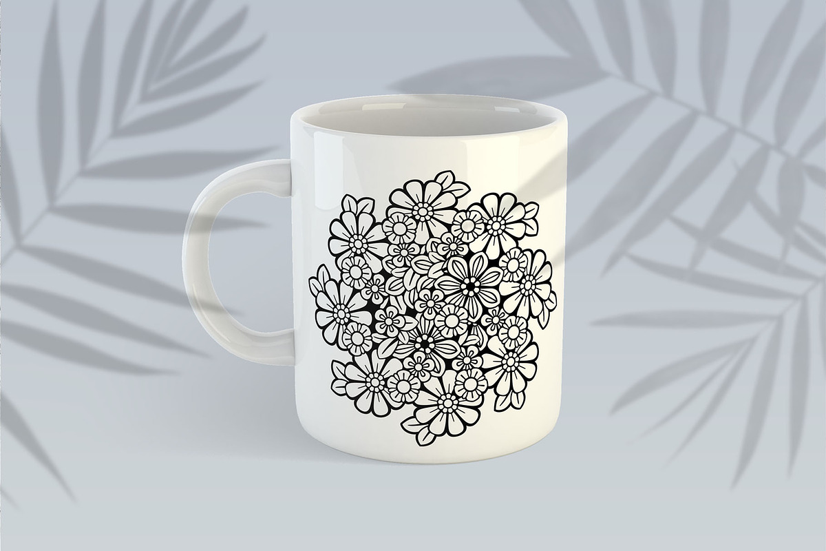 Floral Mandala Bundle, a Decorative Illustration by Elinorka (Photo 10 of 11)