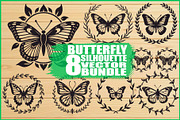 Elegant Butterfly Bundle, an Illustration by BIPLOB EXPERT (Thumbnail 1 of 9)