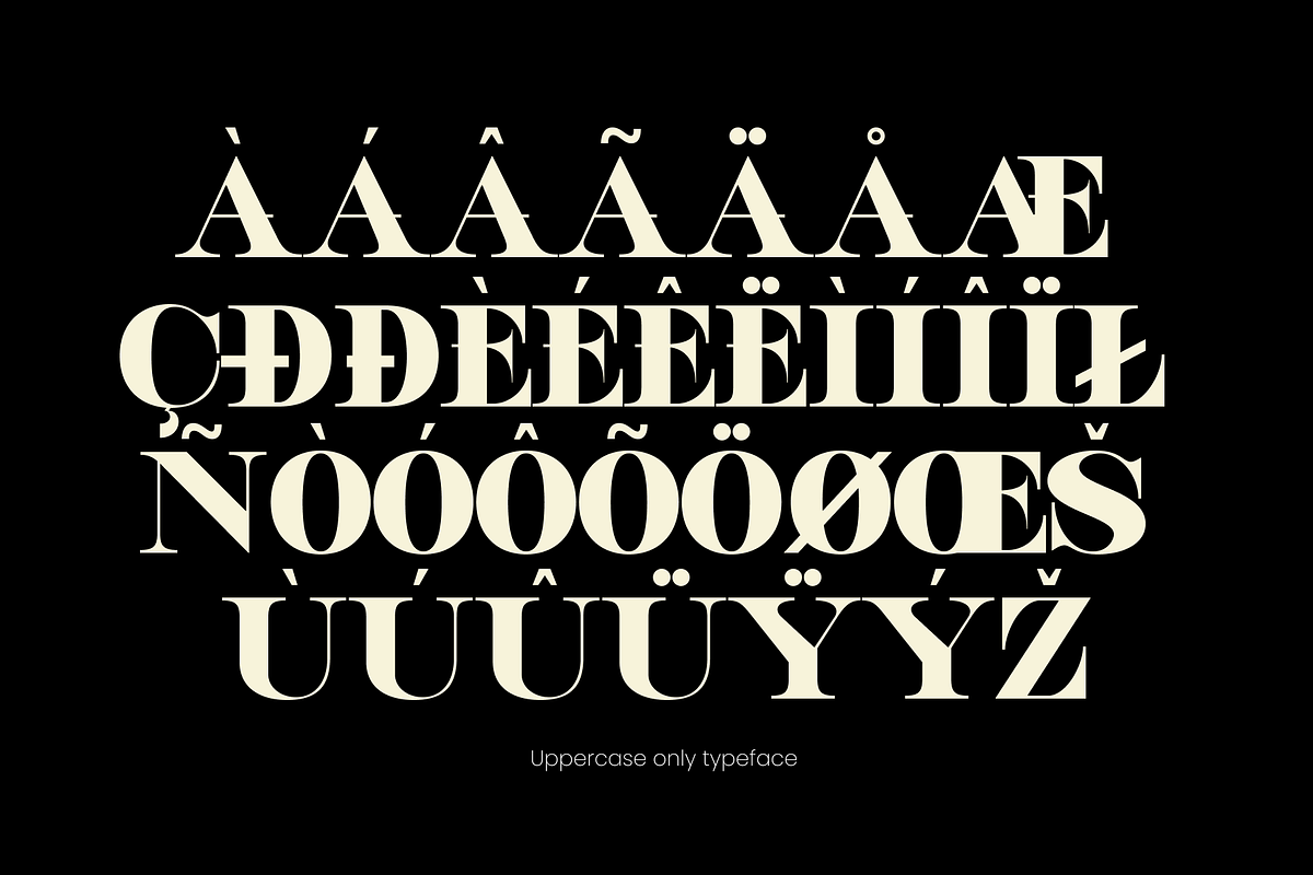 Kwong Display font, a Serif Font by maybefont (Photo 3 of 11)