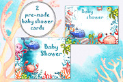 Little OCEAN creatures. Watercolor, an Object Graphic by Ana-Sakuta (Thumbnail 4 of 16)
