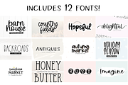 Farmhouse Font Bundle | Part Two, a Script Font by KA Designs (Thumbnail 2 of 37)