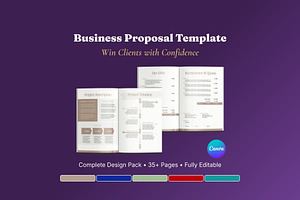 Business Proposal Template for Canva