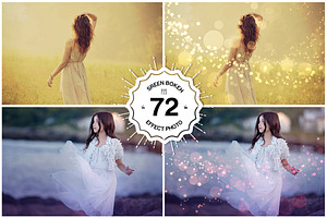 72 Bokeh Photoshop Overlays