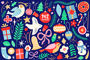 Merry & Bright Graphic Collection, a Seasonal Illustration by rouxsupplyco (Thumbnail 8 of 11)