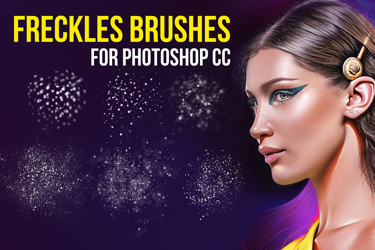 Freckles Brush Pack, a Brushes & More by vurdembrushes (Photo 1 of 4)