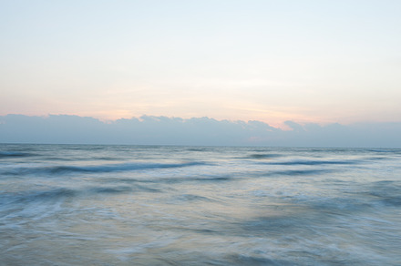 Sea in the morning containing sky, sea, and morning, a Nature Photo by a454