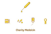 Charity Icons Set, an Outline Icon by UX Monster (Thumbnail 3 of 7)