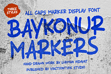 VT Baykonur - Markers Font