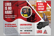 Logistic Tri Fold Brochure, a Brochure Template by MightyDesign (Thumbnail 4 of 7)