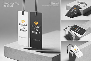 Hanging Tag Mockup, a Product Mockup by Pitchlook.Studio