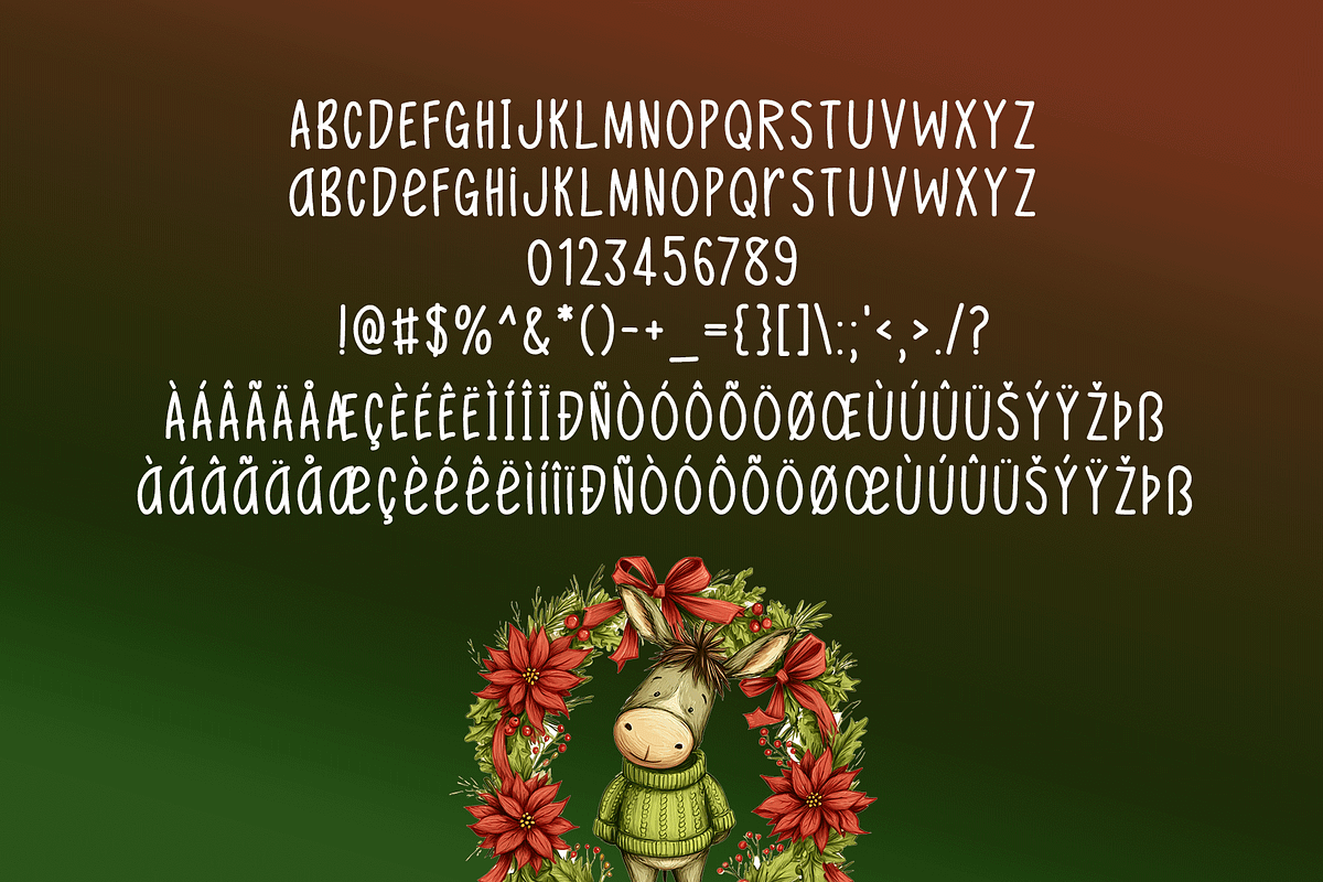 Lovable Christmas, a Handwritten Font by Seemly Fonts (Photo 5 of 5)