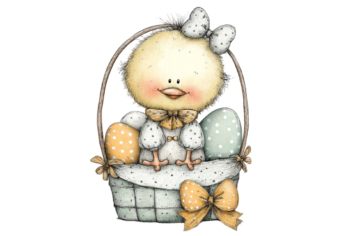 Easter Basket Clipart Set, a Graphic by CitraGraphics (Photo 5 of 5)