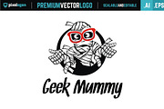 Geek Mummy Logo, a Branding & Logo Template by pixelogan (Thumbnail 1 of 2)