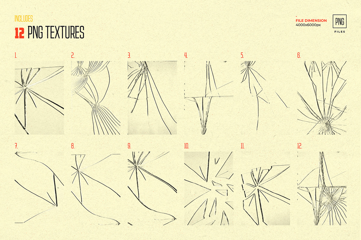 Broken Glass Textures & Mockups, a Texture Graphic by Mocku (Photo 11 of 16)
