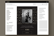 Fashion Emails | 50 Canva Templates, an Email Template by Creatif Foundry (Thumbnail 8 of 9)