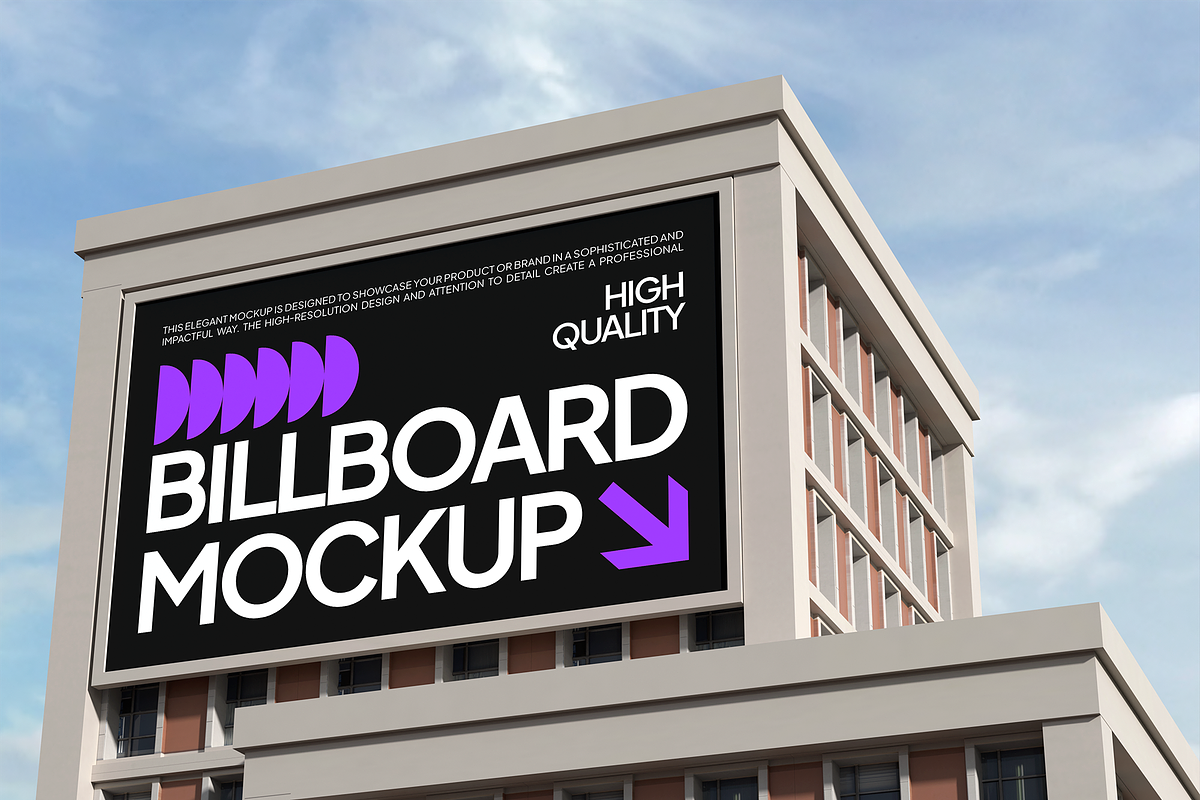 Billboard Mockup, an Advertising Mockup by Permadi Creative (Photo 4 of 4)