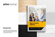A4 Portrait Brochure Magazine Mockup, a Books & Magazine Mockup by PrimeMockup (Thumbnail 10 of 10)