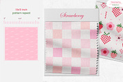 Strawberry Seamless Patterns, a Pattern Graphic by InaCorart (Thumbnail 6 of 7)
