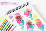 Mermaid Squad, an Illustration by PrettyBundles (Thumbnail 3 of 5)
