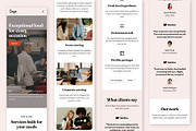 Catering - Landing Page, a Landing Page Template by RPWDS (Thumbnail 3 of 3)